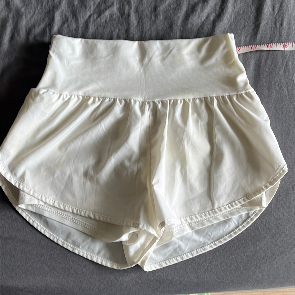 SHEIN White Athletic Shorts